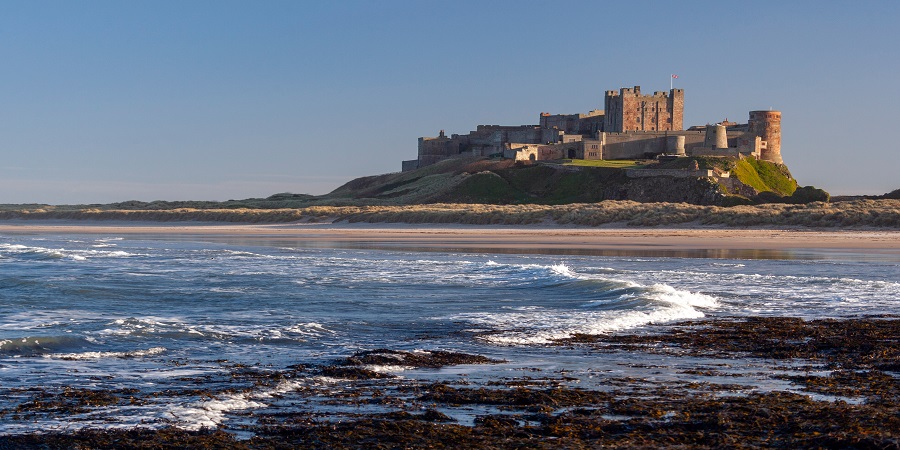Exploring Bamburgh Castle